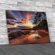 Hawaiian Sunset Canvas Print Large Picture Wall Art