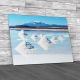 Salt Lake Uyuni In Bolivia Canvas Print Large Picture Wall Art