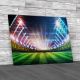 Stadium At Night Canvas Print Large Picture Wall Art